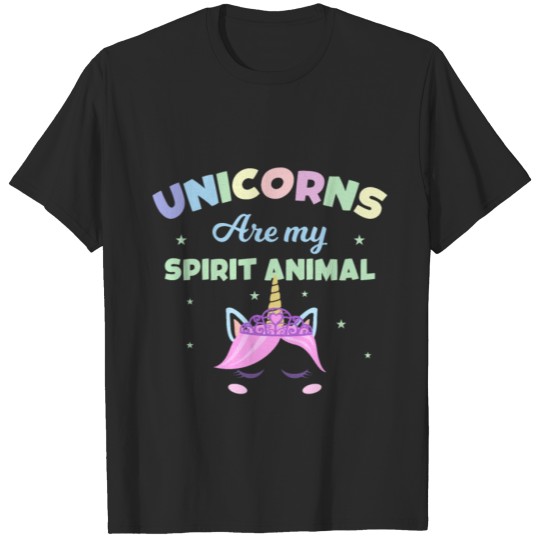 Discover Unicorns Are My Spirit Animal Magical Gifts Ideas T-shirt