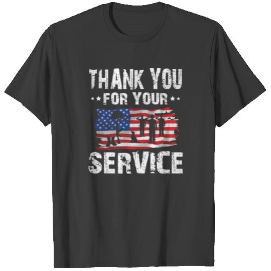 Thank You For Your Service T-shirt