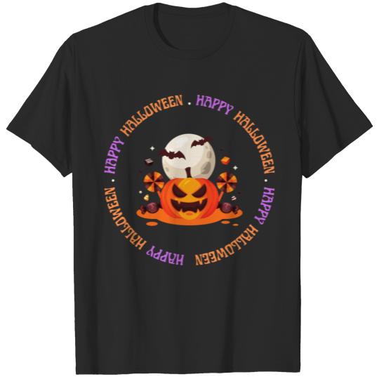 Discover happy halloween T-shirt