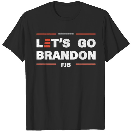 Discover Let s Go Brandon FJB Anti Joe Biden Funny T-shirt