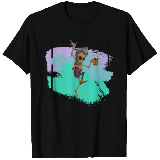 Halloween Party Dancing Skeleton T-shirt