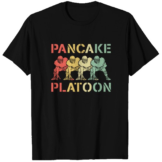 American Football Pancake Platoon T-shirt
