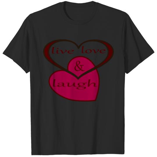 Discover love heart T-shirt