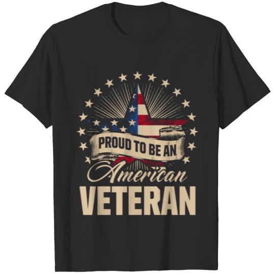 Discover Veterans Day Expression Support US Troops print T-shirt