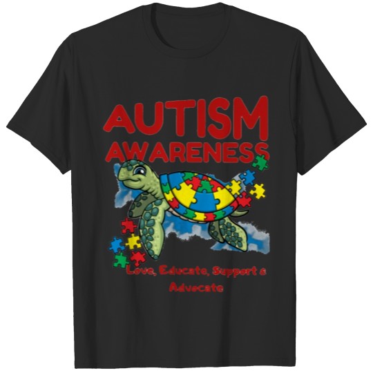 Discover Autism Turtle T-shirt