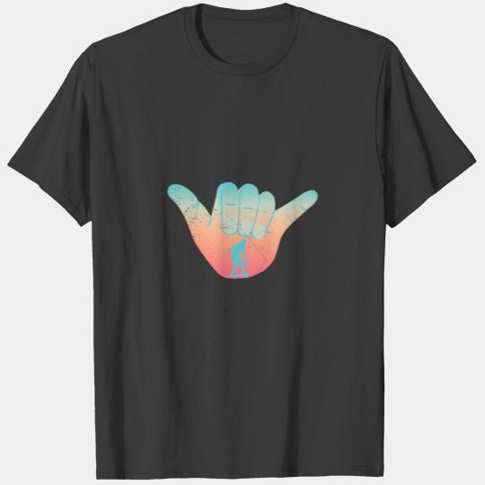 Surfskate Hang Loose Surfskating Surfboard Gift T-shirt