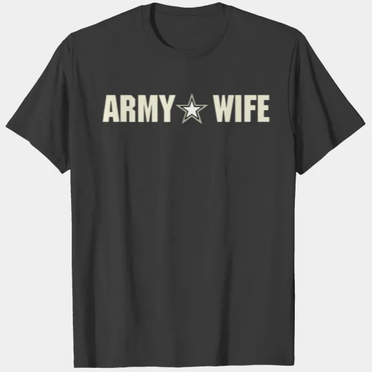 Proud Army Wife Of A Cav Scout T-shirt