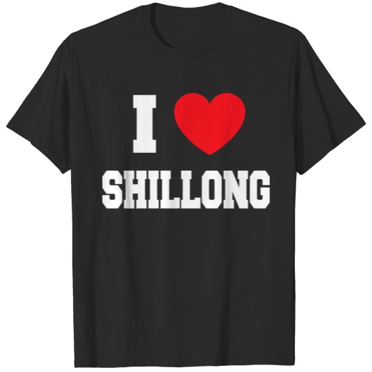 Discover I Love Shillong T-shirt
