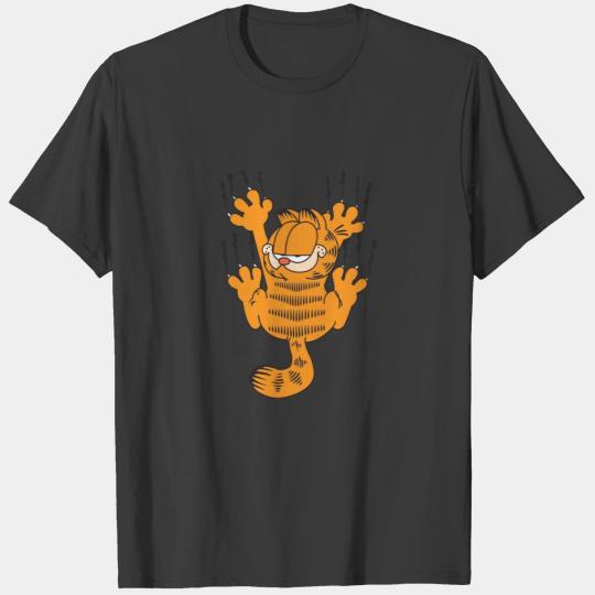 Garfield The Cat Scratch Wall T-shirt