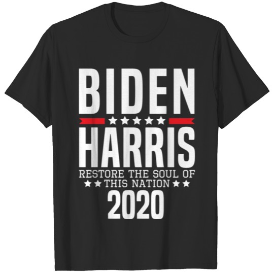 Discover Biden Harris Restore The Soul This Nation 2020 Ret T-shirt