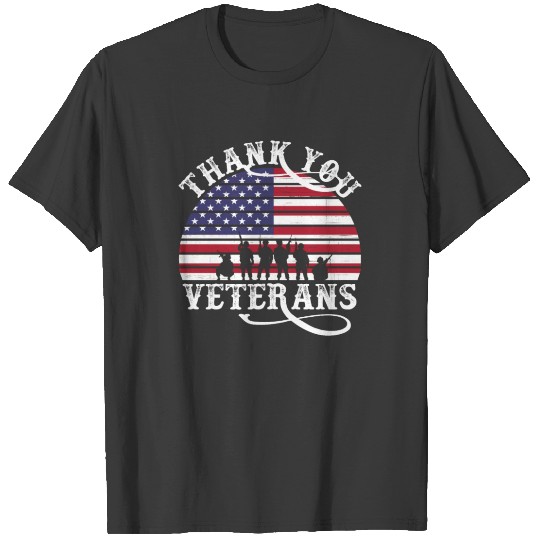 Thank You For Your Service Veterans Day Shirt T-shirt