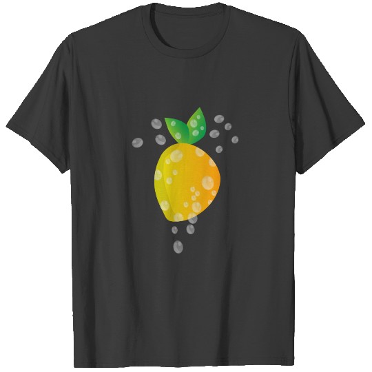 Fresh Mango Fruit with water drops art T-shirt