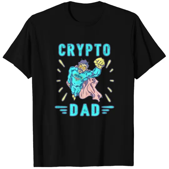 Bitcoin Crypto Father Dad Trader Crypto T-shirt