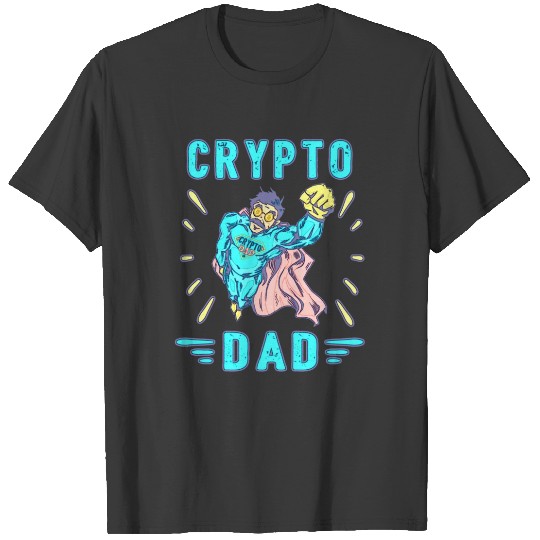 Bitcoin Crypto Father Dad Trader Crypto T-shirt