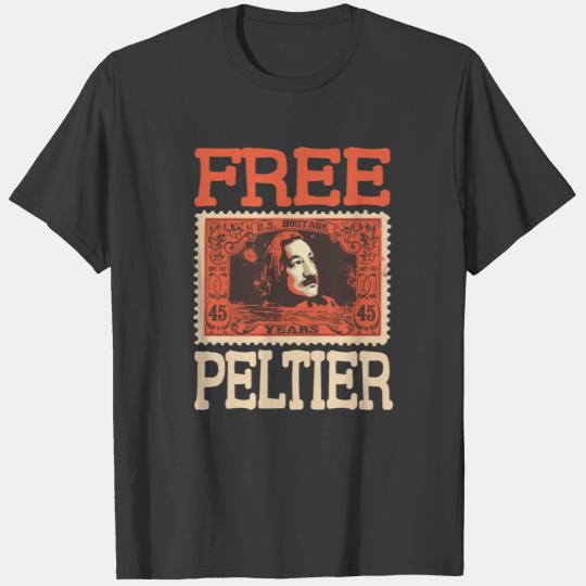 FREE LEONARD PELTIER 45 years T-shirt