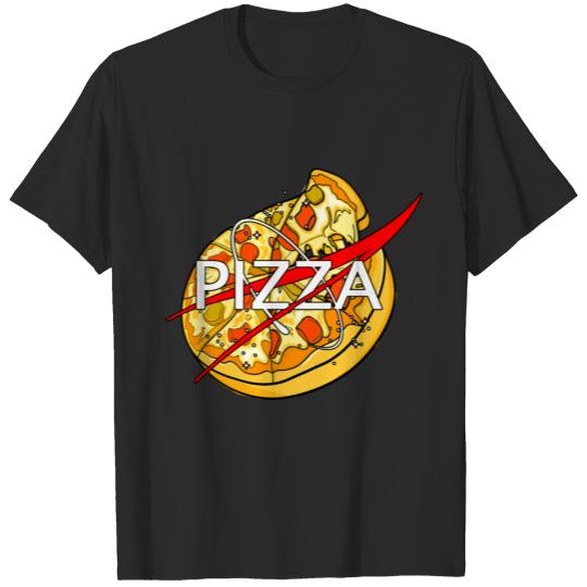 Discover pizza nasa T-shirt