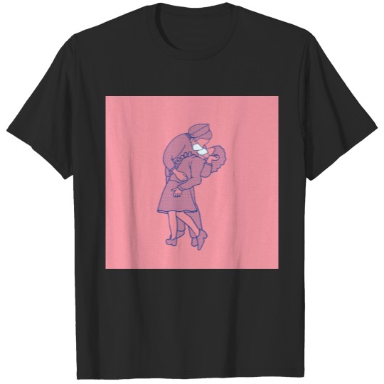 Discover Dancing with a mask on T-shirt