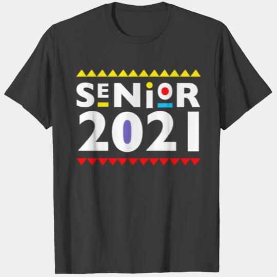 Class Of 2021 Senior Year 90'S Tv Style Graduation T-shirt