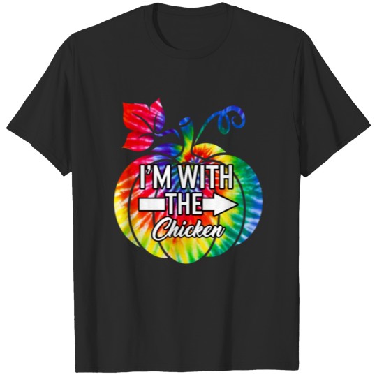 Discover I'm With Chicken Shirt, Lazy Halloween Costume, T-shirt