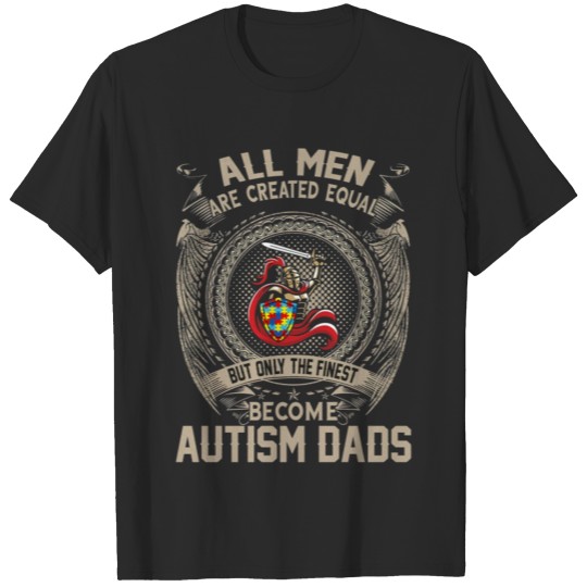 Discover Autism Dads T-shirt