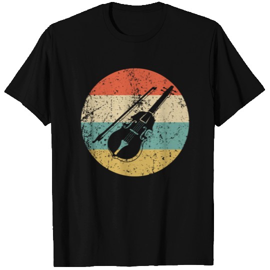 Violin Viola Retro Music Musical Instrument T-shirt