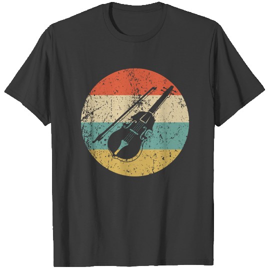Violin Viola Retro Music Musical Instrument T-shirt