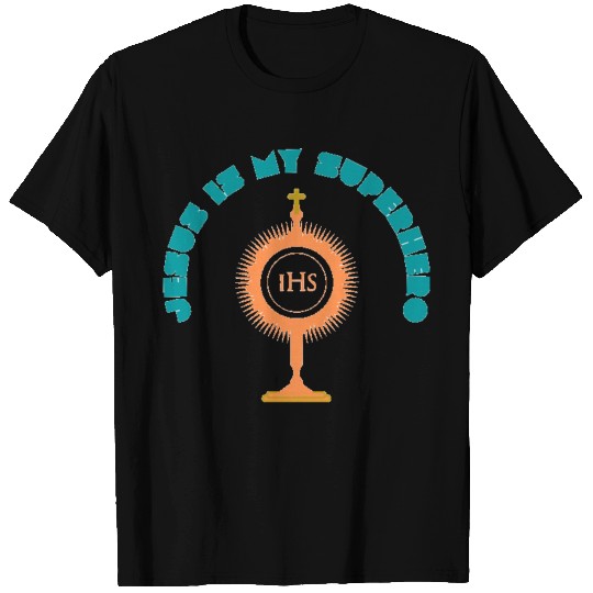 jesus is my superhero T-shirt