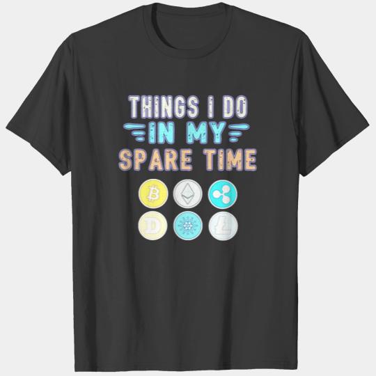 Bitcoin Crypto btc Trader Crypto eth T-shirt