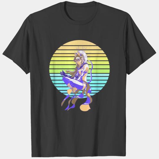 cat is a woman T-shirt