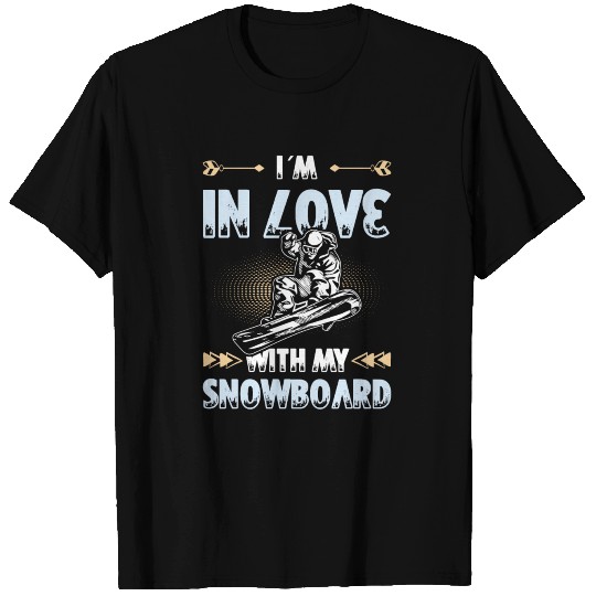 love snowboarding T-shirt