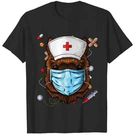 Discover Alpaca Nurse RN Funny ER Nursing School Graduation T-shirt