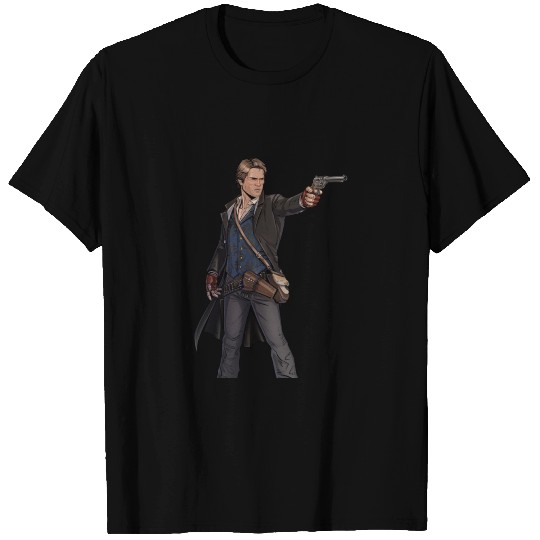 Arthur Morgan with cattleman T-shirt