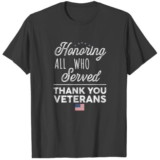 Thank You Veterans T-shirt