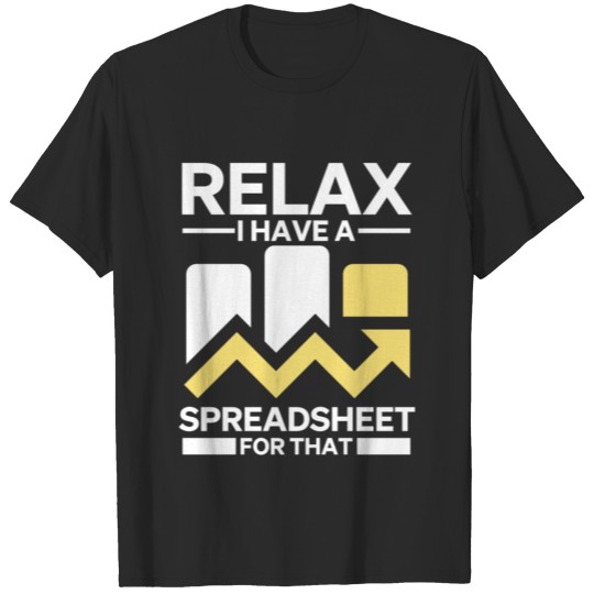 Discover Relax spreadsheet T-shirt