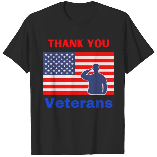 Discover Thank You Veterans T-shirt