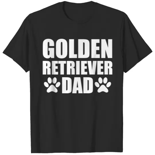Discover Golden Retriever Dad T-shirt