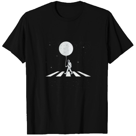 Astronaut Moon Balloon T-shirt