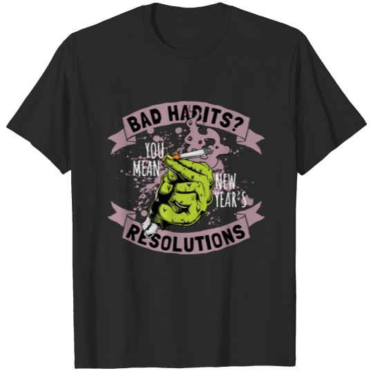 Discover NEW YEAR S RESOLUTIONS T-shirt