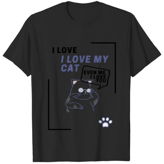 Discover funny cat T-shirt