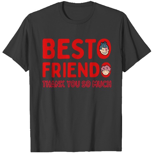 BESTO FRIENDO aoi todo and yuji itadori T-shirt