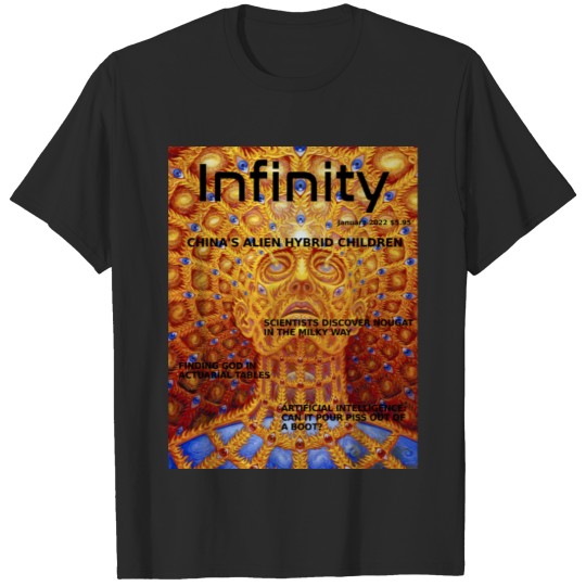 Discover Infinity Magazine T-shirt