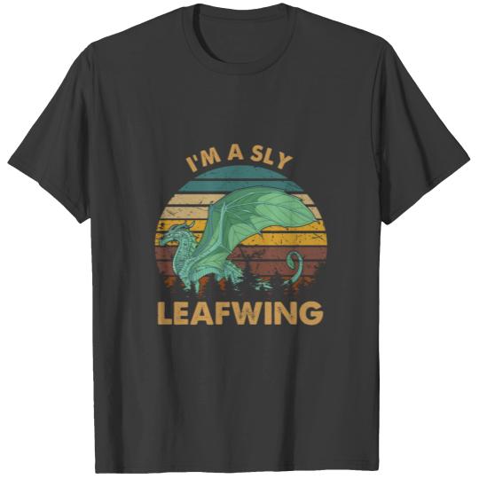 Kid I m A Sly Leafwing Dragons Retro Wings Of Fire T-shirt