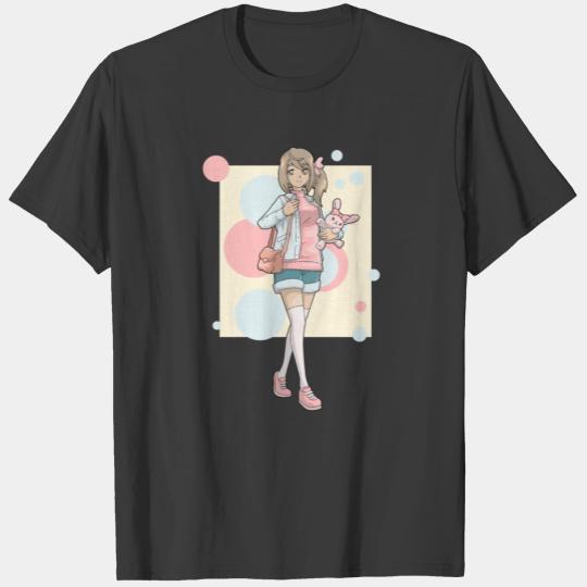 Discover Anime Girl Japanese T-shirt