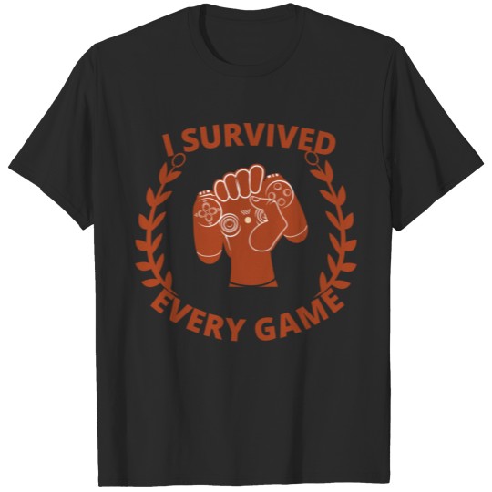 Discover Survived Gaming T-shirt