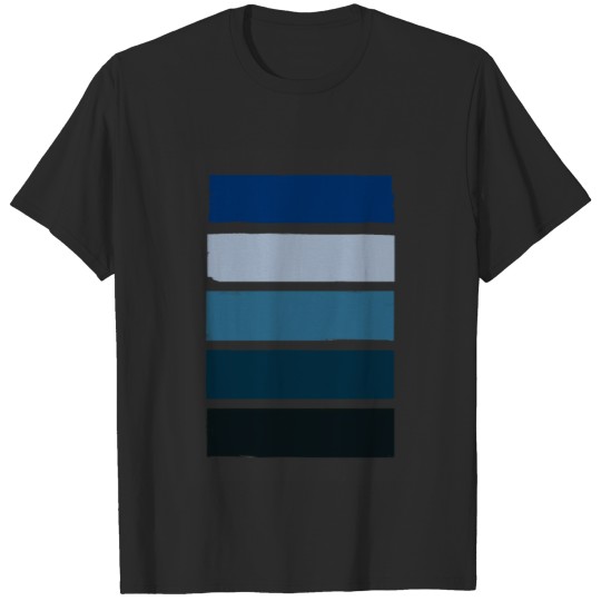 Discover Blue Inspired Color Palette T-shirt