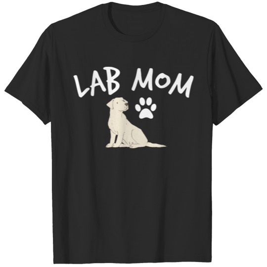 Discover Labrador Retriever Lab Mom Dog Puppy Pet Lover Gif T-shirt