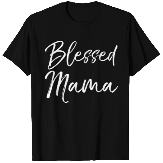 Blessed Mama Hoodie Cute Christian Mom Pullover Pr T-shirt