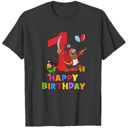 Discover 1 year old 1st Birthday Pirate T-shirt