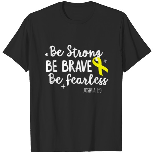 Sarcoma Cancer Awareness Religious Christian T-shirt