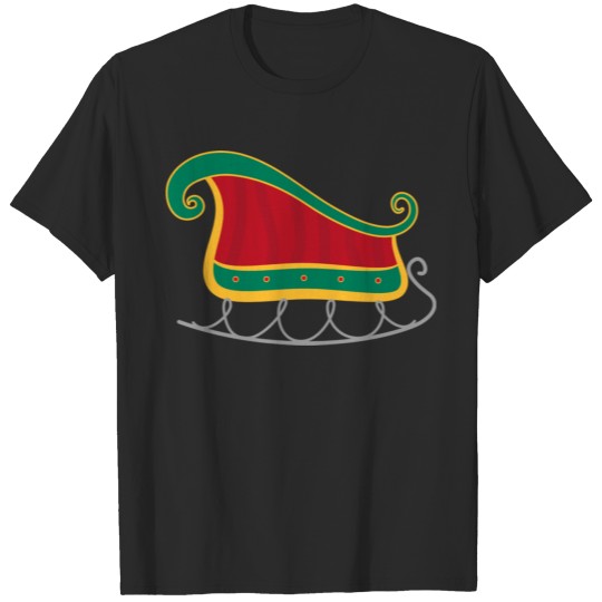 Discover picscut sleigh clipart sled red christmas MjQ0MDM T-shirt